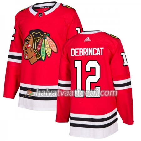 Miesten NHL Chicago Blackhawks Pelipaita Alex DeBrincat 12 Adidas 2017-2018 Punainen Authentic Miesten NHL Chicago Blackhawks Pelipaita Alex DeBrincat 12 Adidas 2017-2018 Punainen Authentic